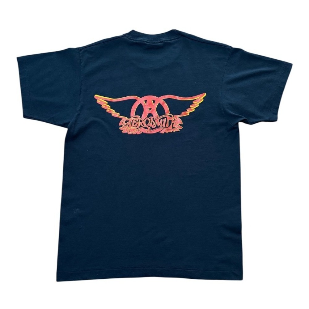 Vintage 90s Aerosmith Get A Grip The Bear Radio Station Live Set Promo T-shirt